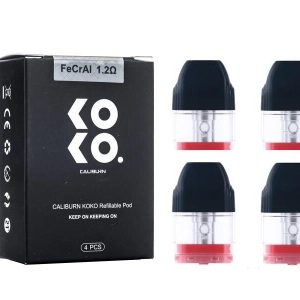 caliburn koko tenert pods - pack of 4